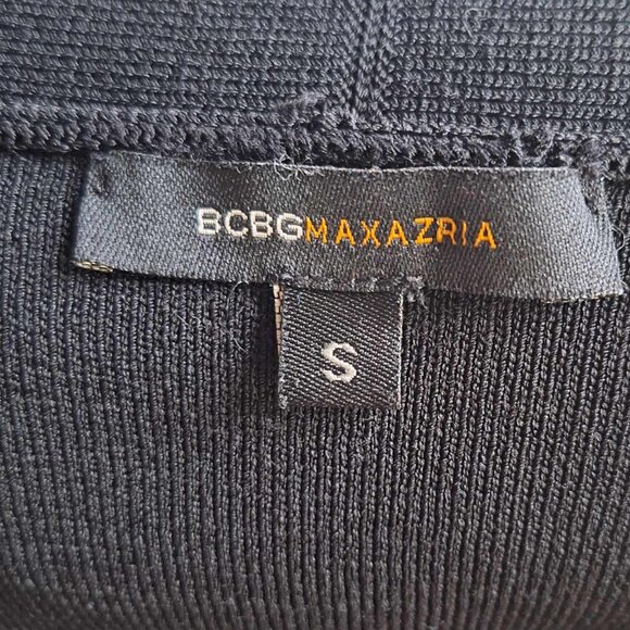 BCBGMAXAZRIA Embroidered Cardigan in Black and White Size Small - Picture 8 of 8